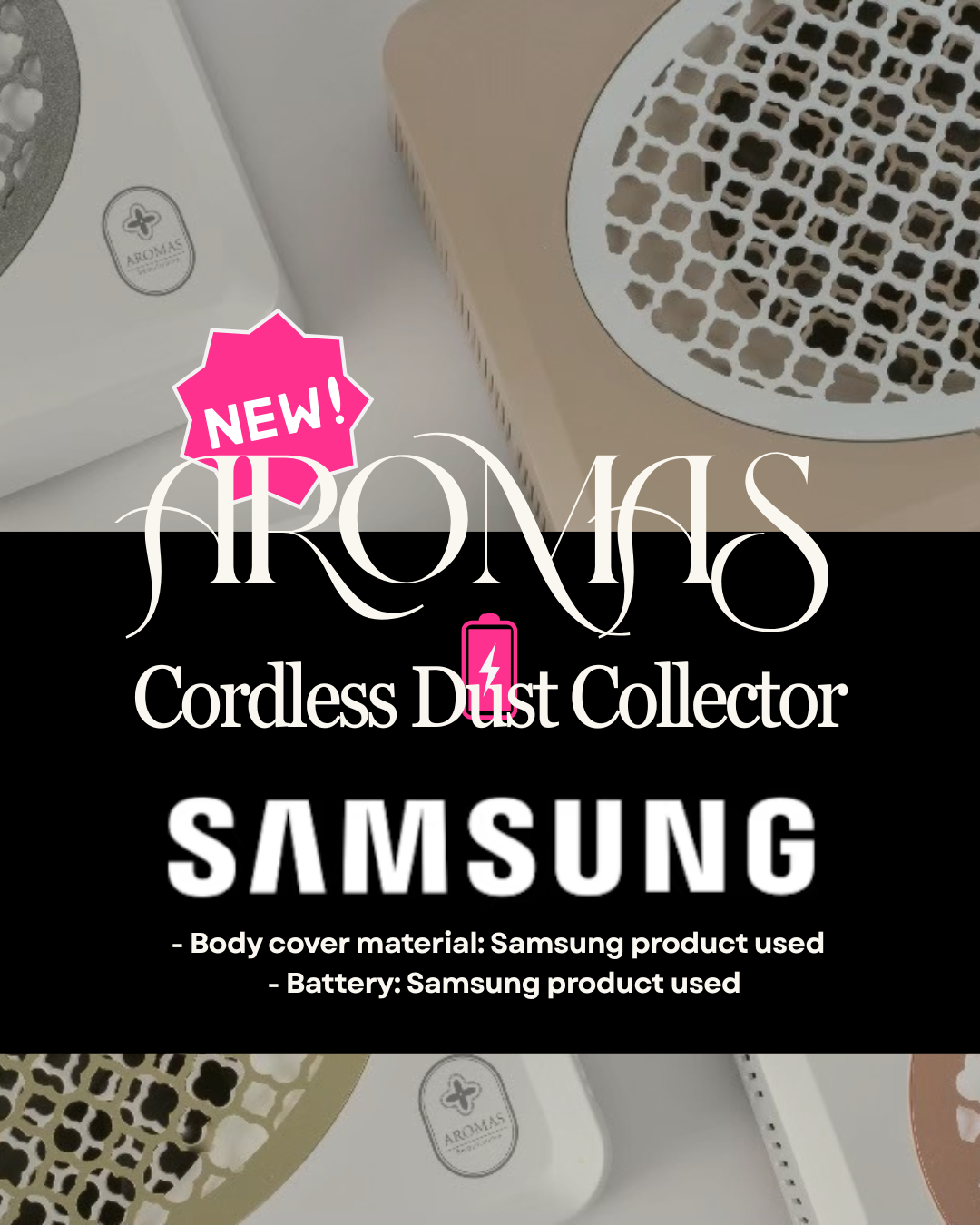 AROMAS アロマス 集塵機 シルバー Amazon.co.jp: NEW!静音UP 軽量 AROMAS 3 アロマス ネイルダスト