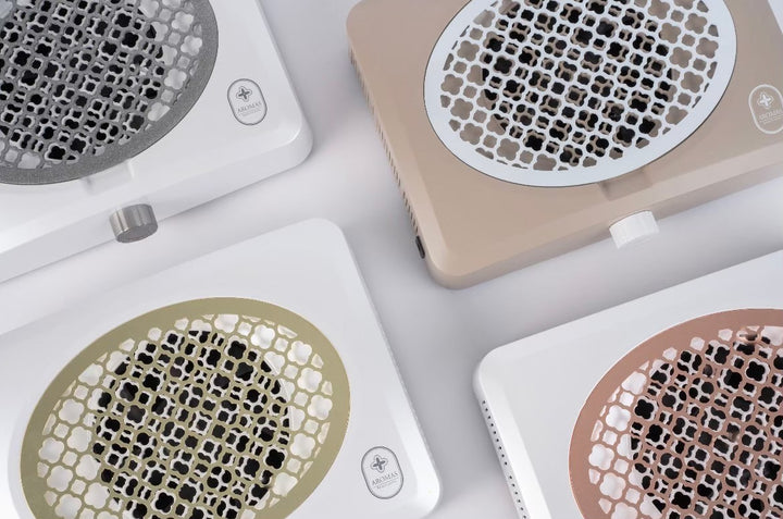 NEW！静音➕軽量 24年版 AROMAS 3 ネイルダスト集塵機セット（有線）